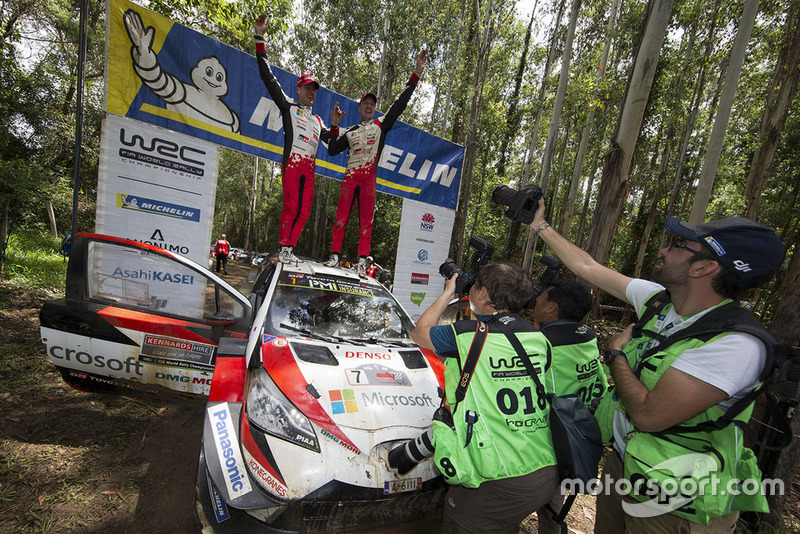Переможці Ярі-Матті Латвала, Міікка Анттіла, Toyota Yaris WRC, Toyota Gazoo Racing