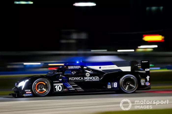 #10 Renger Van Der Zande, Jordan Taylor, Fernando Alonso Diaz, Kamui Kobayashi; Konica Minolta Cadillac DPi-V.R., Cadillac DPi (DPi)