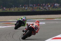 Marc Márquez, Repsol Honda Team y Valentino Rossi, Yamaha Factory Racing