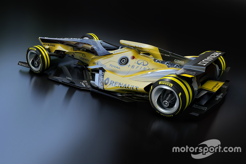 Renault F1 Team 2030 diseño fantasy