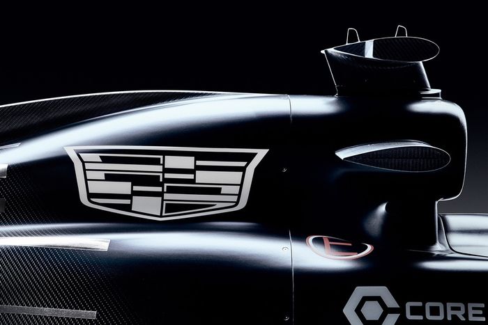 Кадиллак F1 в ливрее