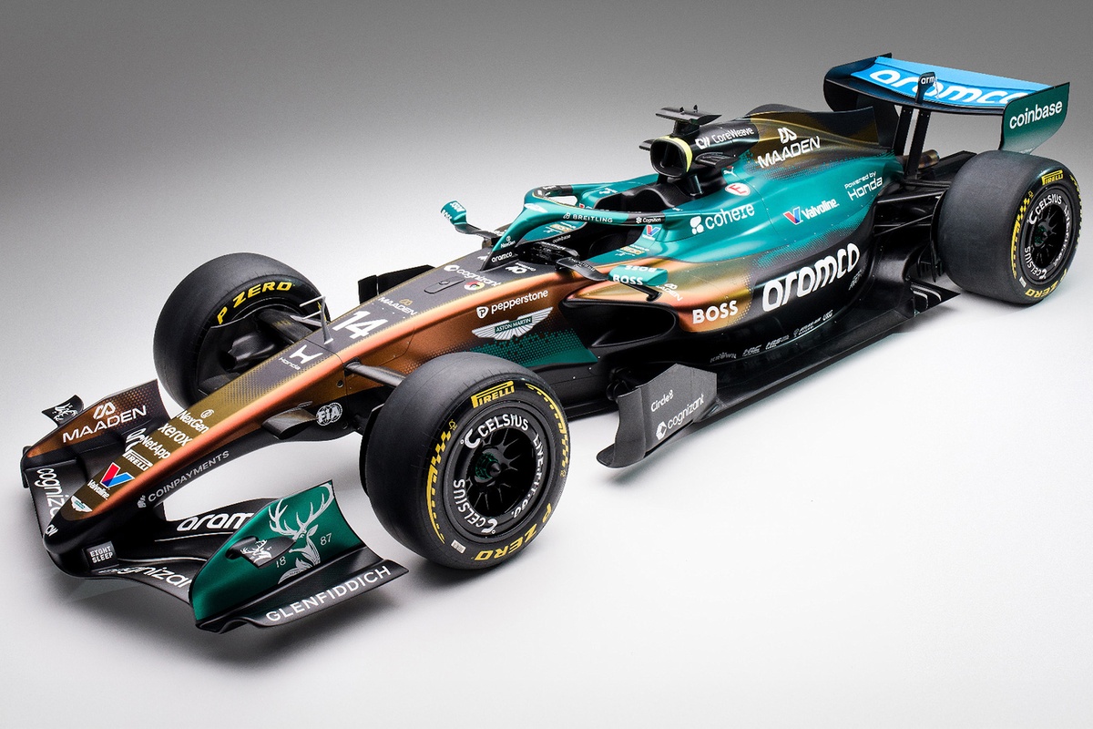 ギャラリー】アストンマーティン・ホンダ、モナコGPの特別カラーリング F1