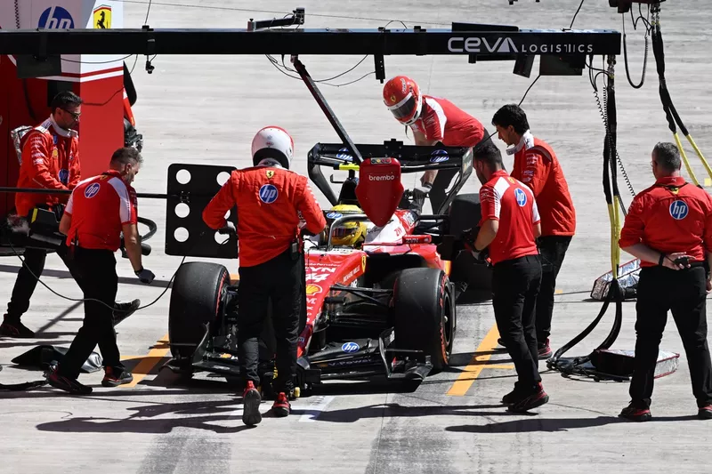Lewis Hamilton, Ferrari