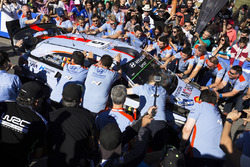 Winners Thierry Neuville, Nicolas Gilsoul, Hyundai i20 WRC, Hyundai Motorsport