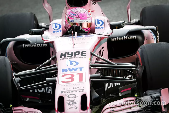 Esteban Ocon, Sahara Force India VJM10