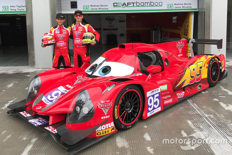 #95 Craft Bamboo Racing Ligier JS P3: Mathias Beche, James Winslow