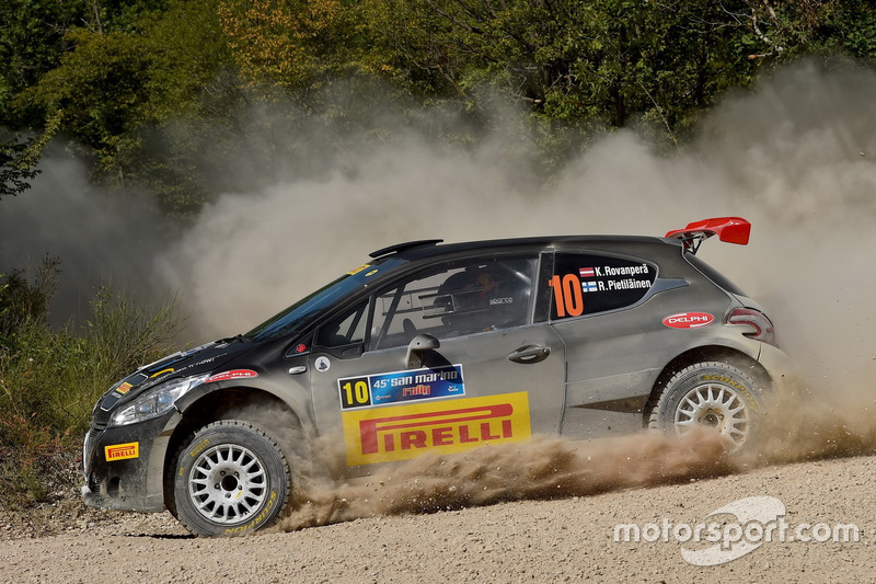Kalle Rovanpera, Risto Pietilainen, Peugeot 208T16 R5