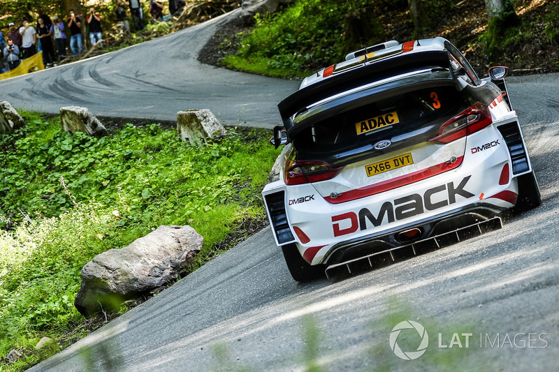 Элфин Эванс и Дэниэл Бэрритт, Ford Fiesta WRC