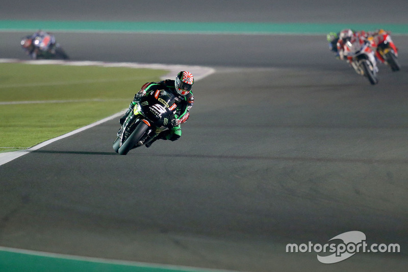 Johann Zarco, Monster Yamaha Tech 3 about to crash