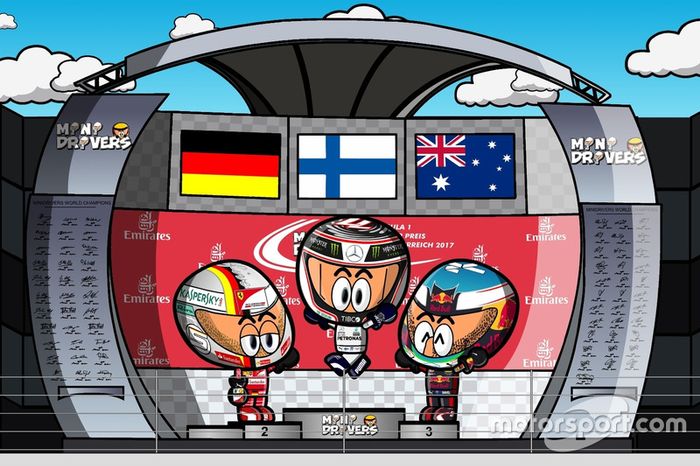 El GP de Austria 2017 de F1 según Los MiniDrivers