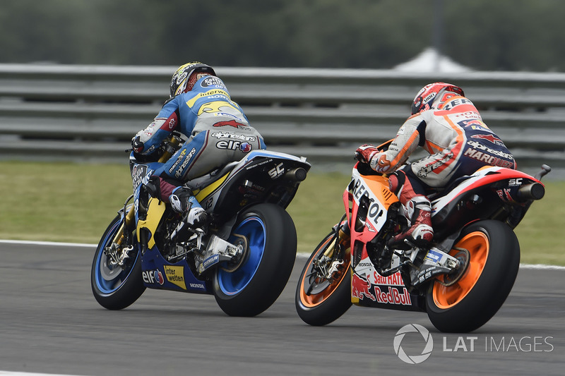 Томас Люти, Estrella Galicia 0,0 Marc VDS, и Марк Маркес, Repsol Honda Team
