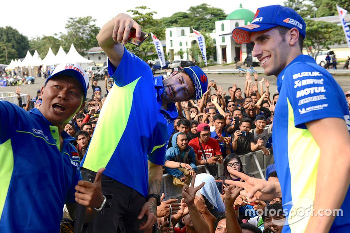 Alex Rins, Team Suzuki MotoGP, Andrea Iannone, Team Suzuki MotoGP