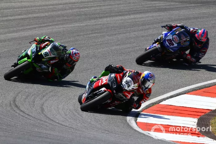 Toprak Razgatlioglu, Turkish Puccetti Racing, Leon Haslam, Kawasaki Racing Team, Alex Lowes, Pata Yamaha
