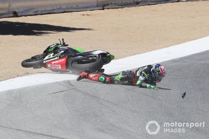 Accidente de Leon Haslam, Kawasaki Racing Team