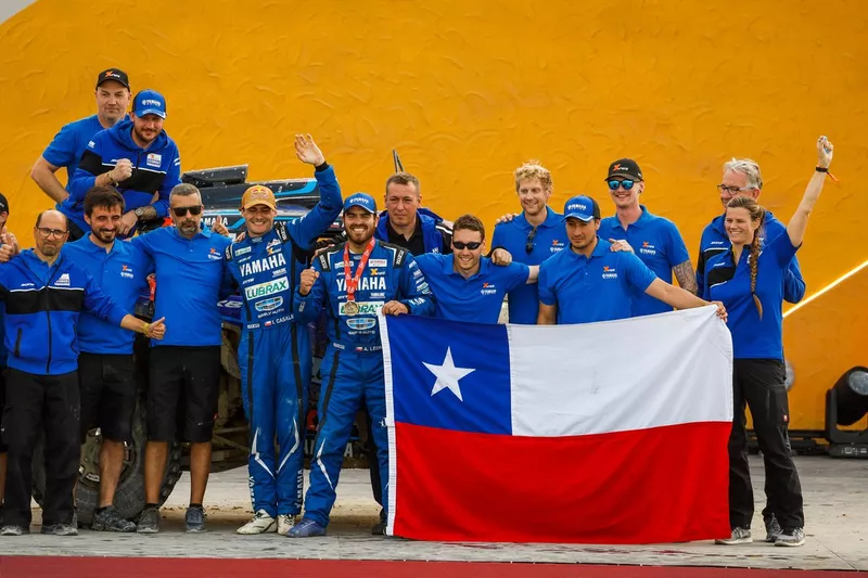 #322 X-Raid Yamaha Supported Team Yamaha: Ignacio Casale, Alvaro Leon