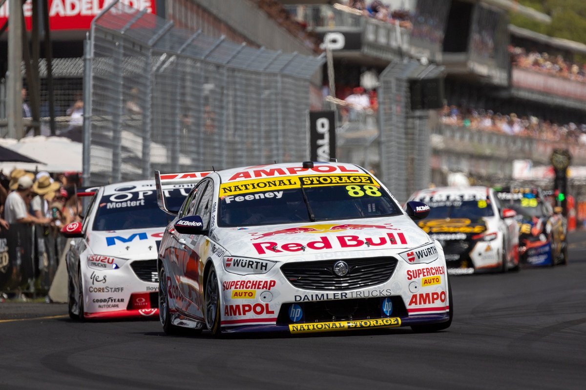 Feeney ended his first season at Triple Eight as Jamie Whincup's replacement with a maiden win at Adelaide