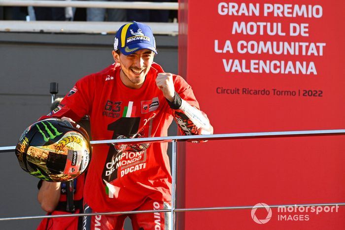 Campeón del mundo Francesco Bagnaia, Ducati Team