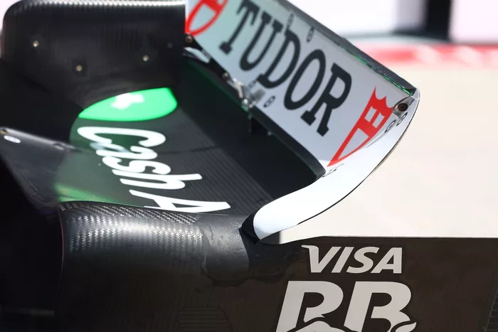 Detalle técnico Racing Bulls