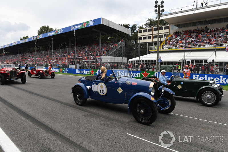 F1-es versenyzői parádé az Olasz Nagydíjról, Monzából