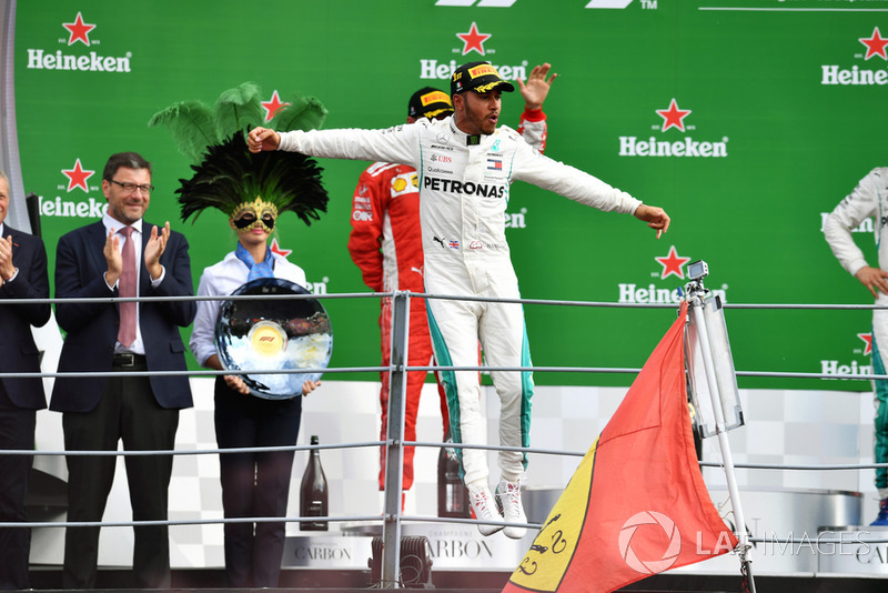 Lewis Hamilton győzelme az Olasz Nagydíjon
