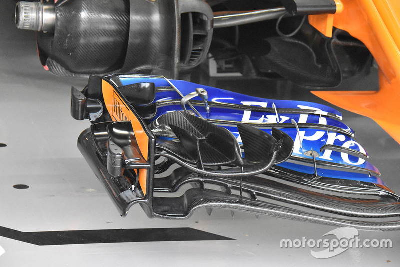 McLaren MCL33, переднє антикрило