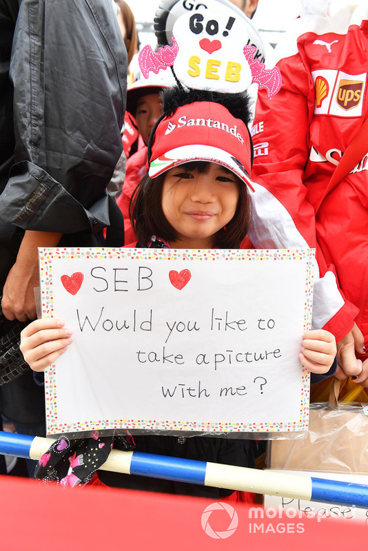 Sebastian Vettel, Ferrari fan