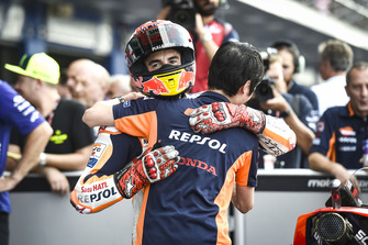 Le poleman Marc Marquez, Repsol Honda Team