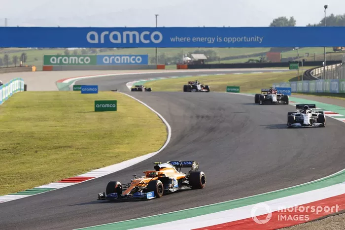 Lando Norris, McLaren MCL35 