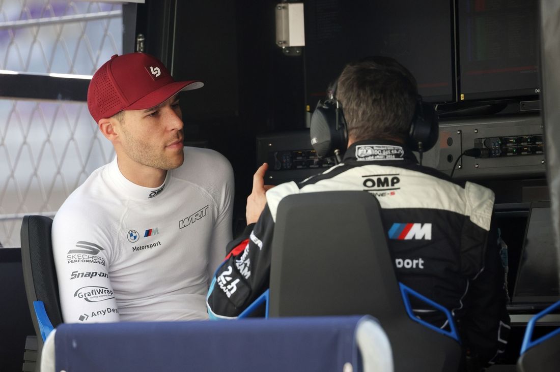 #46 Team WRT BMW M4 LMGT3: Kelvin Van Der Linde