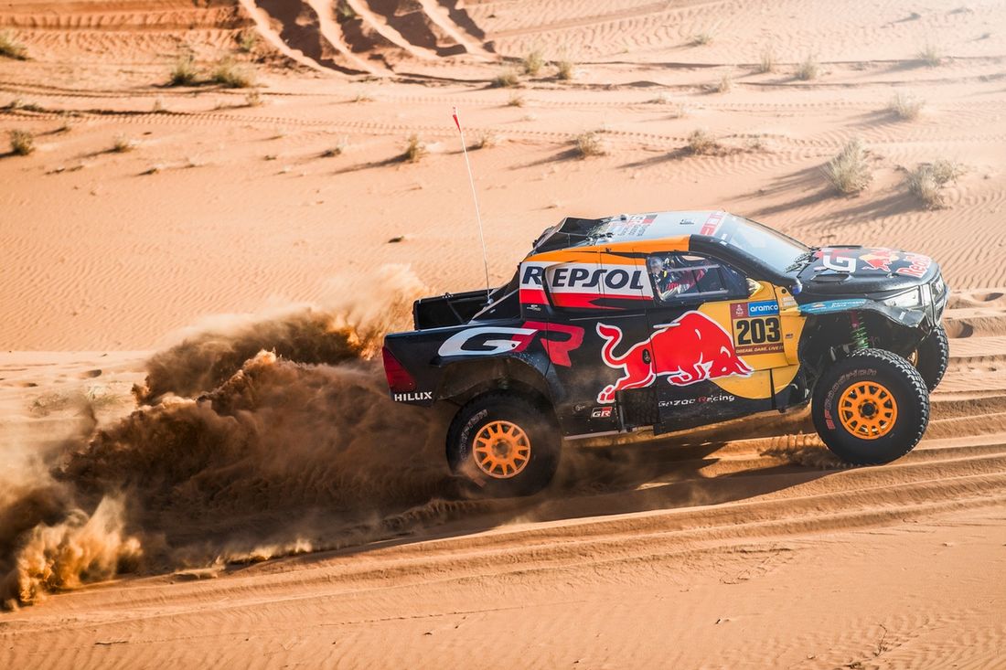 #203 Toyota Gazoo Racing Toyota: Lucas Moraes, Armand Monleon