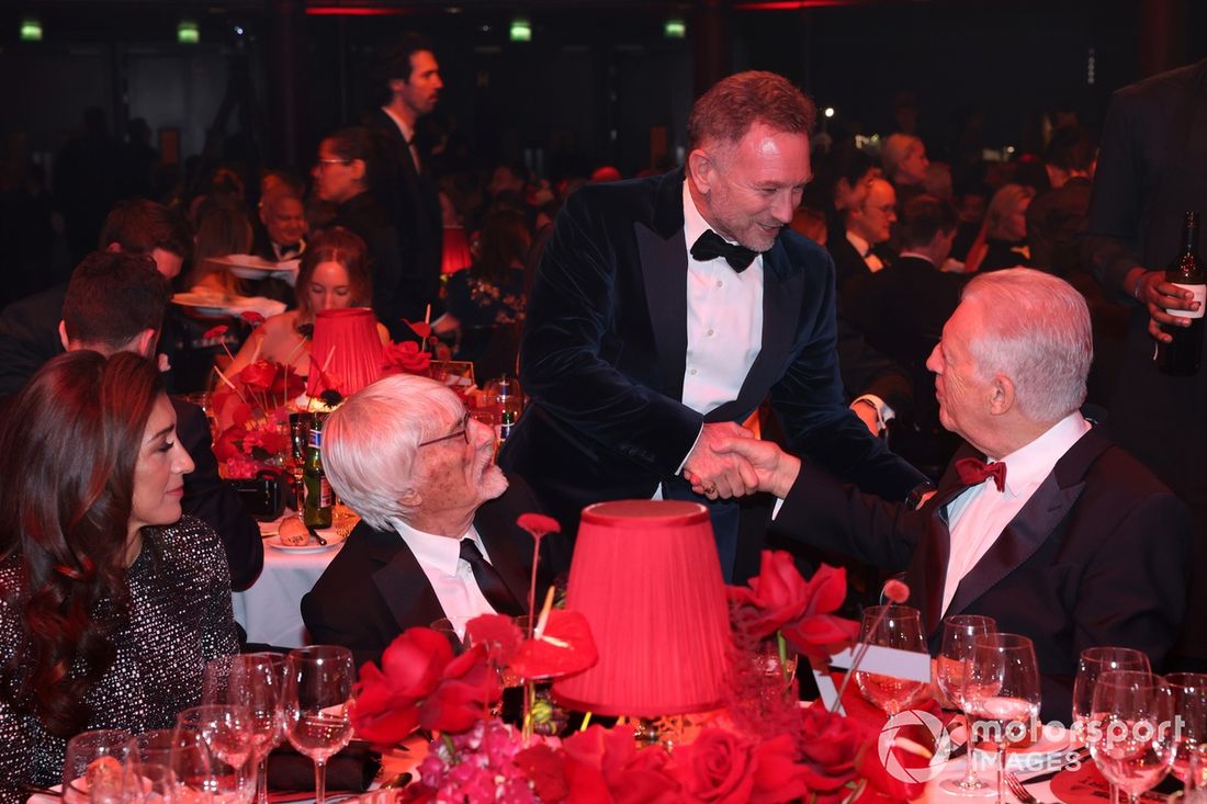 Fabiana Ecclestone, Bernie Ecclestone, Christian Horner, dyrektor zespołu, Red Bull Racing, Piero Ferrari