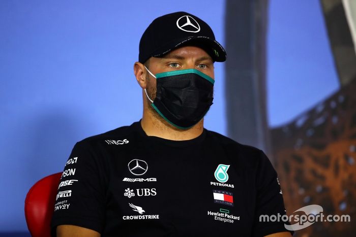 Valtteri Bottas, Mercedes-AMG Petronas F1 en la conferencia de prensa
