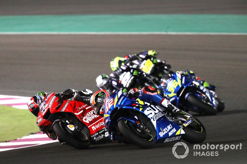 Danilo Petrucci, Ducati Team, Alex Rins, Team Suzuki MotoGP