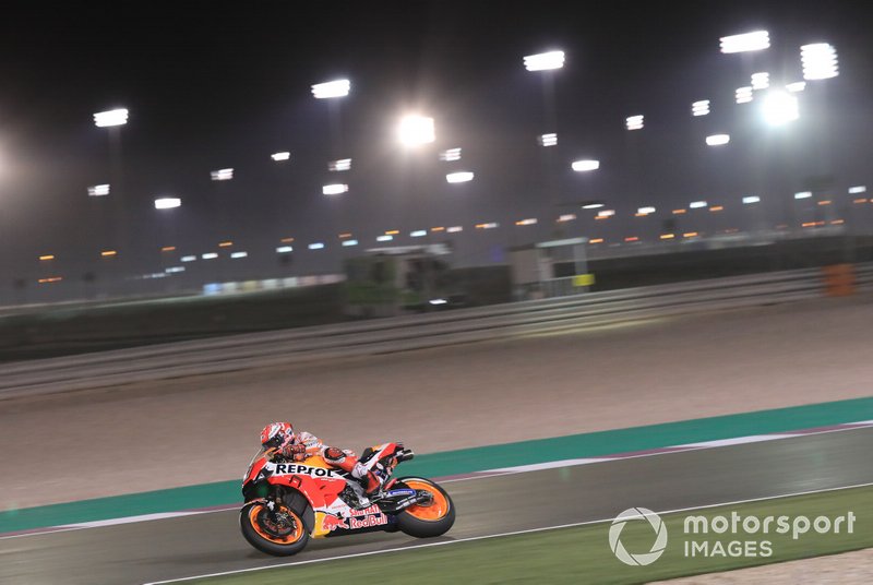 Marc Marquez kämpfte sich nach seinem Sturz wieder zurück an die Spitze