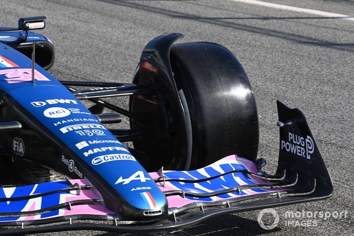 El morro del Alpine A522