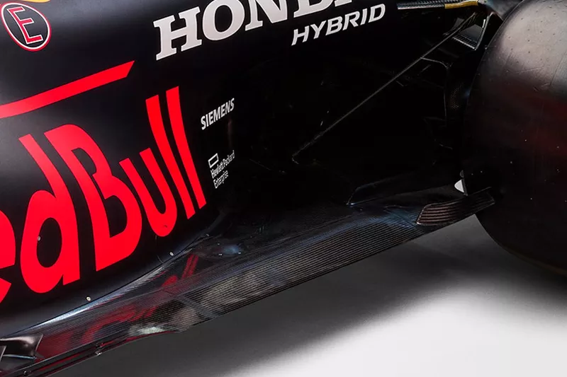 Detalle del Red Bull Racing RB16B