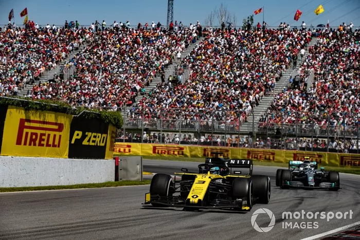 O australiano conseguiu segurar Valteri Bottas por muitas voltas, mesmo com um equipamento inferior