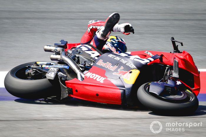 Pedro Acosta, caída Red Bull GASGAS Tech3