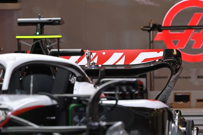 Detalle técnico del Haas F1 Team VF-23