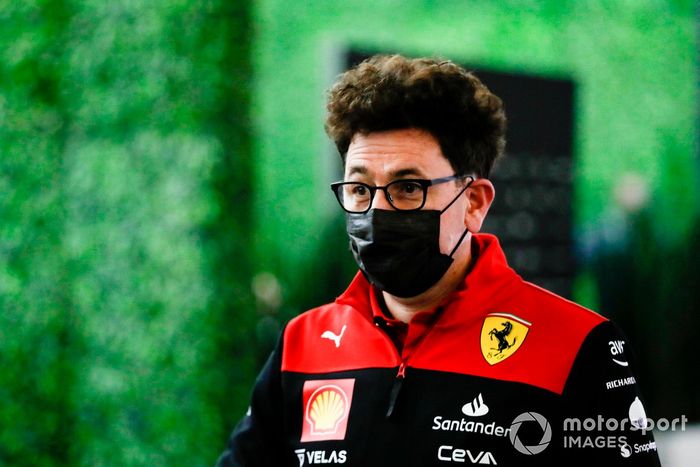 Mattia Binotto, director del equipo Ferrari