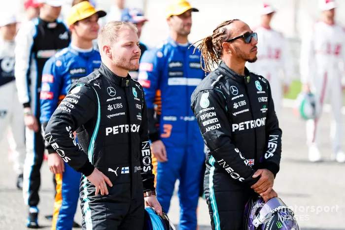 Valtteri Bottas, Mercedes e Lewis Hamilton, Mercedes 