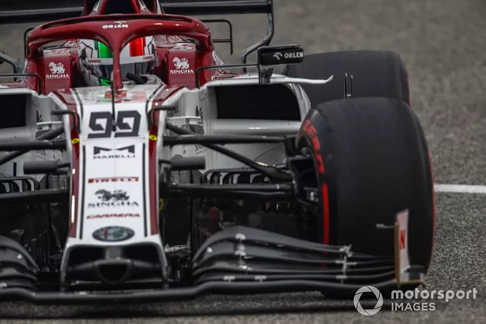 Antonio Giovinazzi, Alfa Romeo Racing: 8 puan