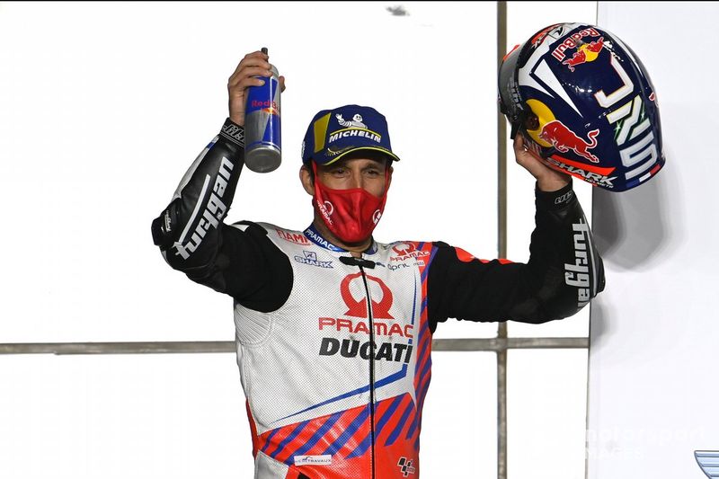 Segundo lugar Johann Zarco, Pramac Racing