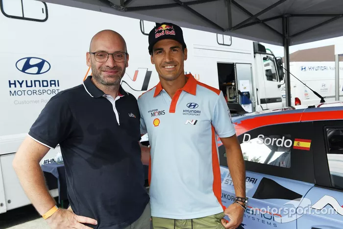 Matteo Ballarin, presidente de WithU, Dani Sordo