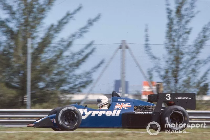 Martin Brundle, Tyrrell 012 Ford