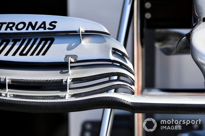 Alerón delantero del Mercedes AMG F1 W10 