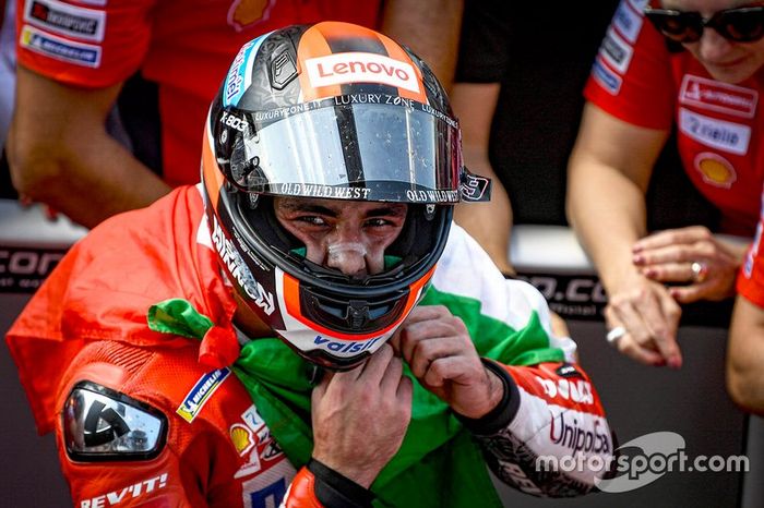 Ganador de la carrera Danilo Petrucci, Ducati Team