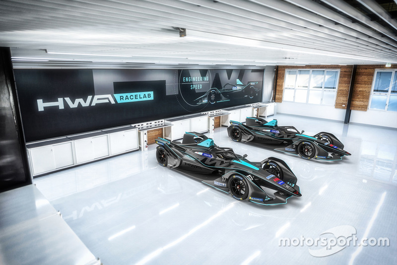 HWA Racelab livery unveil