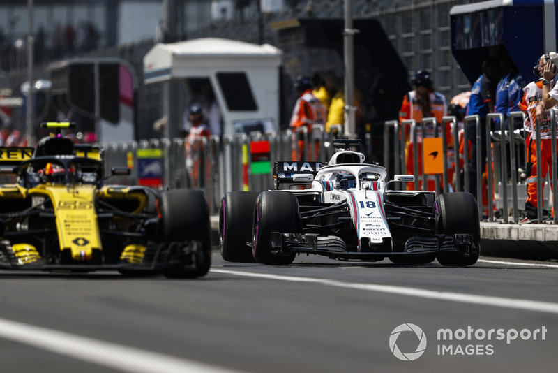Carlos Sainz Jr., Renault Sport F1 Team R.S. 18, Lance Stroll, Williams FW41
