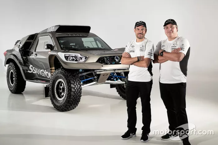 Óscar Fuertes, Diego Vallejo, SsangYong Rexton DKR